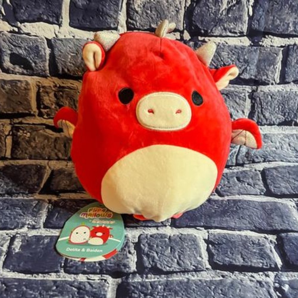 Delita & Baiden Flip-A-Mallow Squishmallow 8"